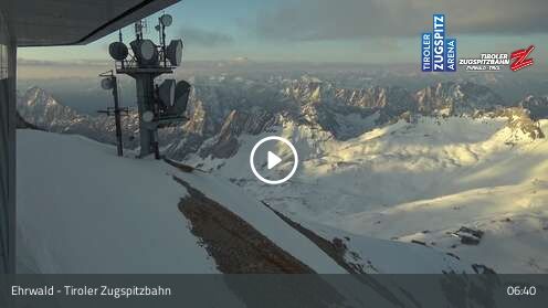 Webcam Tiroler Zugspitzbahn Bergstation