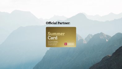 Summer Card Partner, © Ötztal Tourismus