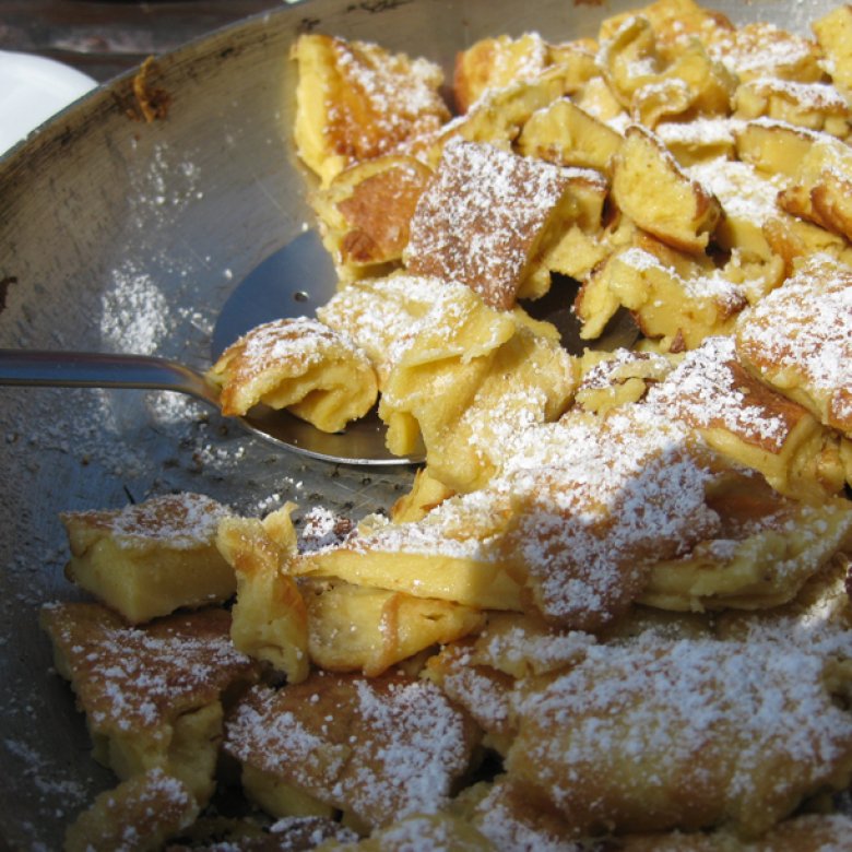 Kaiserschmarren im Kaiserhaus im Brandenberger Tal