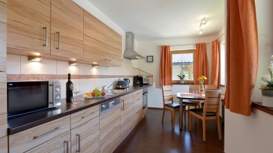 Küche mit Topausstattung im Appartment Angelika