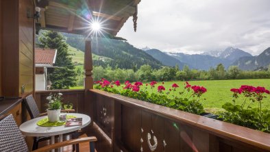 Balkon Apartment Ahorn Blick