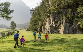 Klettergarten Ötztal. Foto: Tirol Werbung.
