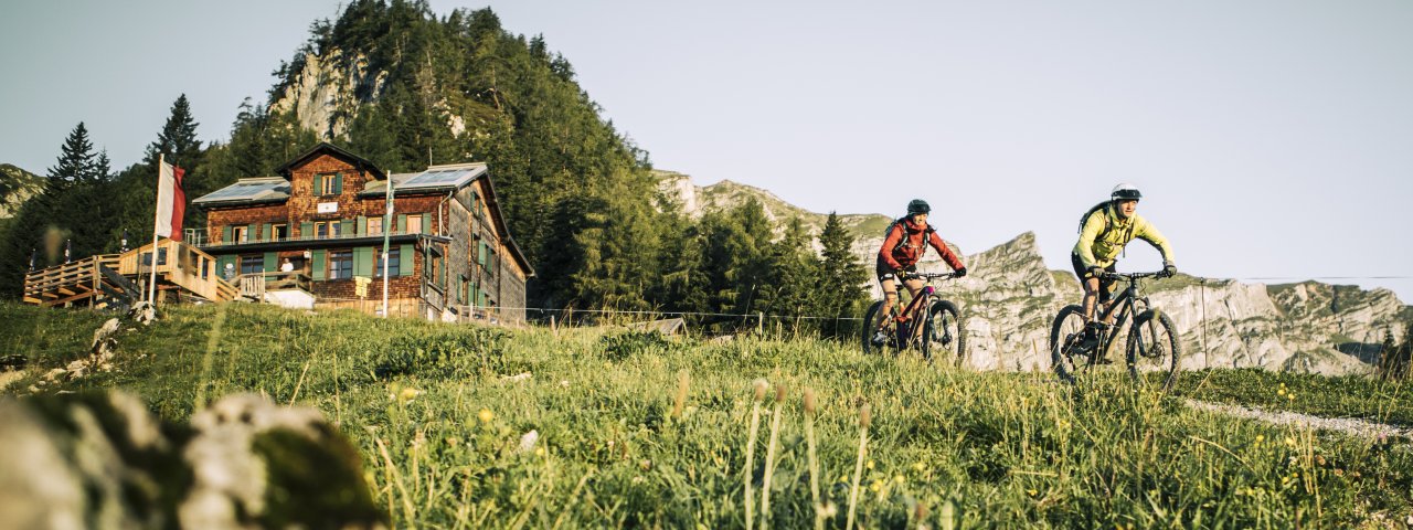 Mountainbiken bei der Bayreuther Hütte, © Alpbachtal Tourismus / shootandstyle