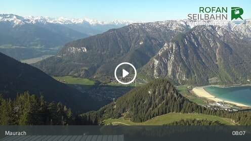 Webcam Rofan - Seilbahn Bergstation