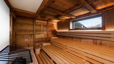 Finnische Bergheu Sauna