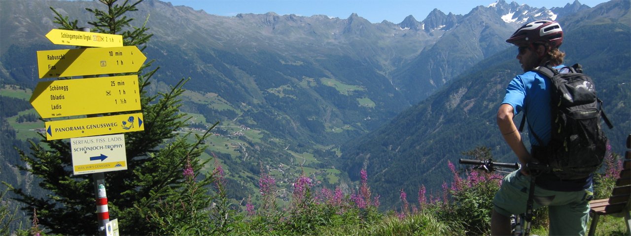Blick ins Kaunertal und auf den Kaunergrat, © Tirol Werbung