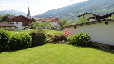 Blick ins Dorf Sommer