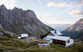 Württemberger Haus in den Lechtaler Alpen, © Tirol Werbung/Dominik Gigler