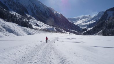 Spuren im Schnee