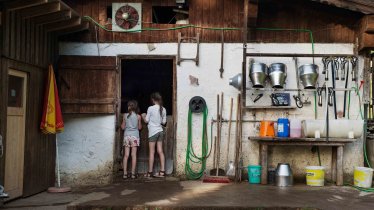 Interessante Einblicke in das Leben am Bauernhof, © Tirol Werbung/Frank Bauer