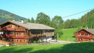 Aussicht auf Haupthof & Hüttenappartement, © Fam. Prosser