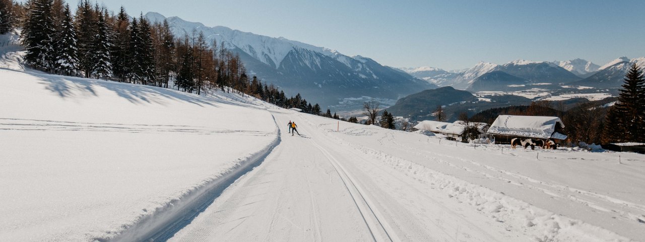 Die Katzenlochloipe (B5) in Leutasch, © Region Seefeld /Charly Schwarz / Outville