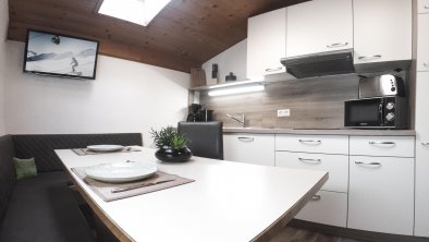 Wohnküche im Appartement