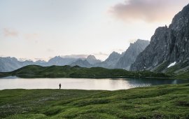 Steinsee, Lechtal, Lechtaler Höhnweg, © Tirol Werbung, Schels Sebastian