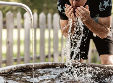 Radonhaltiges Wasser hilft bei Hautproblemen. © Rudi Wyhlidal