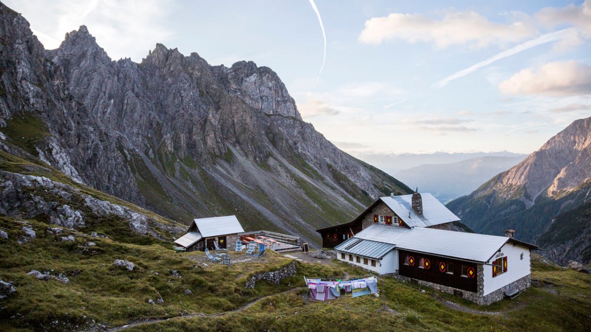 Württemberger Haus in den Lechtaler Alpen, © Tirol Werbung/Dominik Gigler