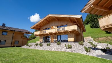 Alpenchalets Oberlaiming Außenansicht, © experience.tirol