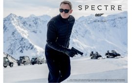 Daniel Craig bei den Dreharbeiten zu „Spectre“, © 2015 Danjaq, LLC, Metro-Goldwyn-Mayer Studios Inc., Columbia Pictures Industries, Inc. SPECTRE