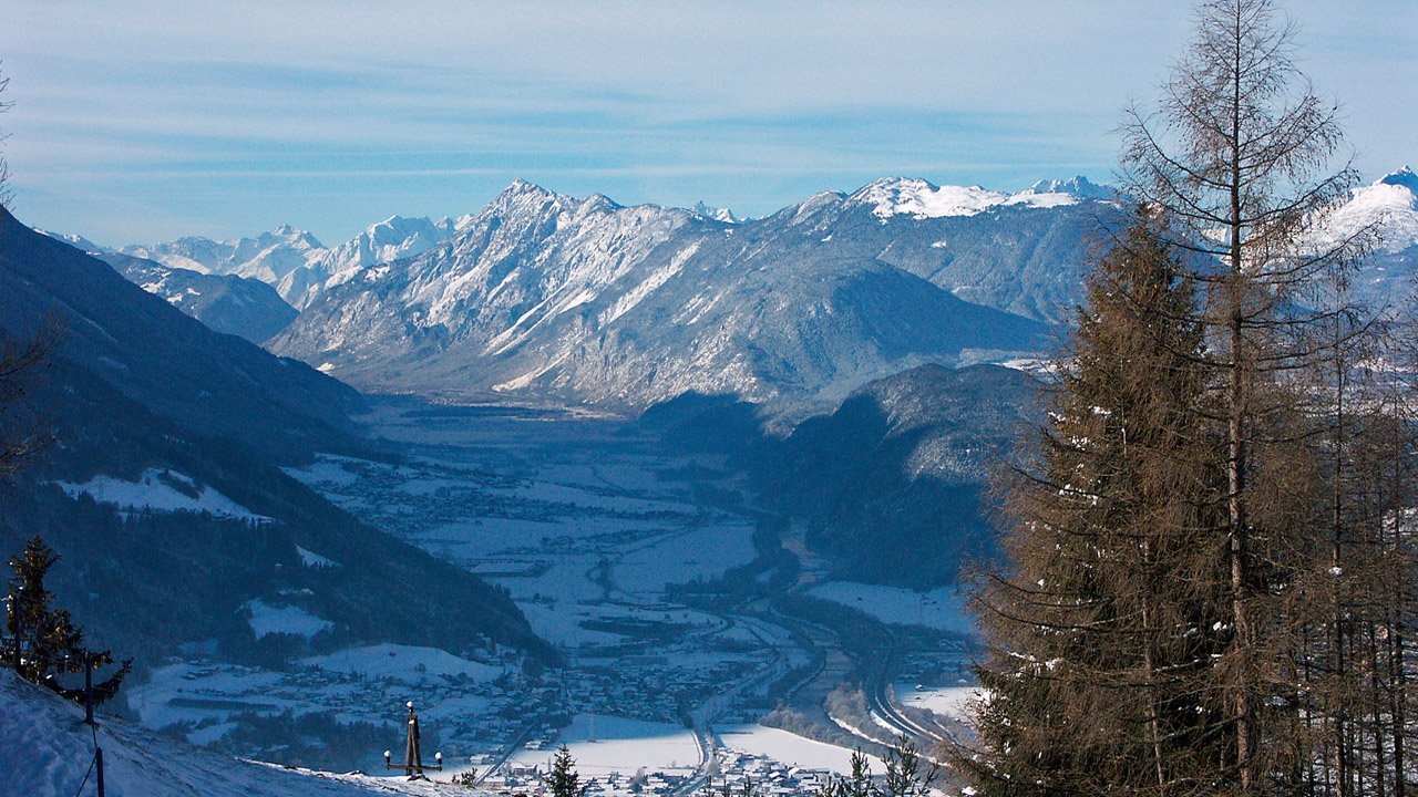 Inntalblick im Winter, © Innsbruck Tourismus/Laichner