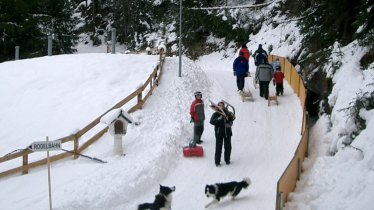 Pfundser-Rodelbahn, © TVB Tiroler Oberland