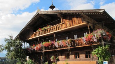 Tiefental Bauernhof Oberau Roggenboden Sommer mit