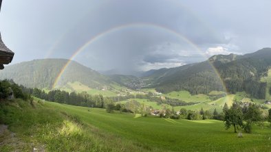 Ausblick Loya Stub’n Oberau Regenbogen 3 Rechte Wi