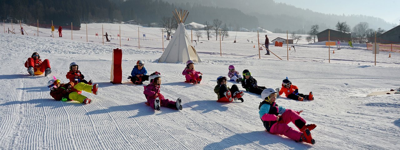 Skiurlaub mit der Familie in der Region Kitzbüheler Alpen - Hohe Salve, © Hannes Dabernig