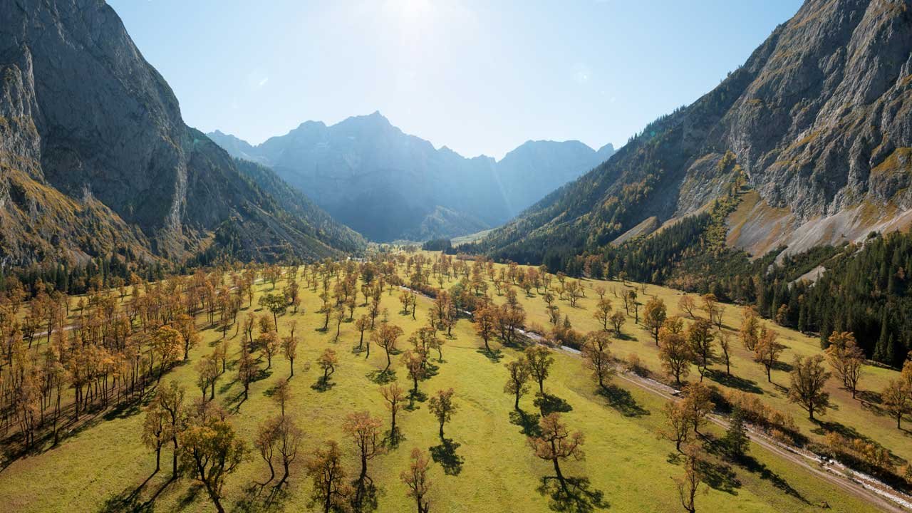 Herbsturlaub in Tirol: Großer Ahornboden, © Tirol Werbung/Mario Webhofer