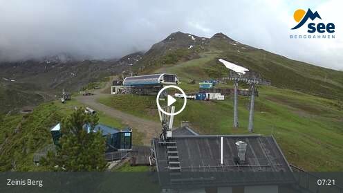 Webcam Zeinisbahn Bergstation