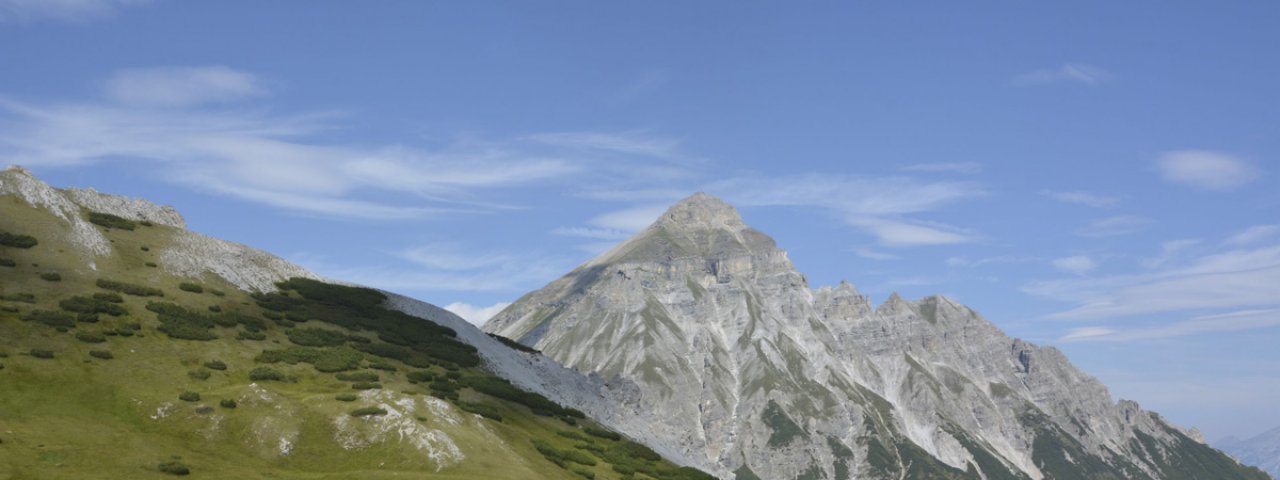 Blick vom Blaser auf den Serles, © Tirol Werbung / Wolf Helene