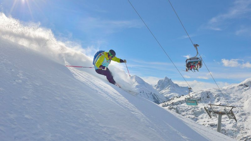 Skigebiet St. Anton am Arlberg, © Tirol Werbung/Josef Mallaun