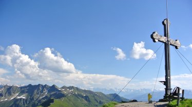 Am Gipfel des Wiedersberger Horns, © Alpbachtal Seenland Tourismus / Wegscheider Eva
