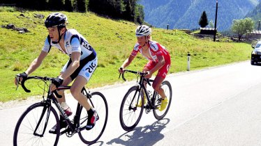 Beim Bergkaiser-Radrennen geht es durch das Sellraintal hinauf zum Kühtaisattel, © RC Radsportevents Tirol