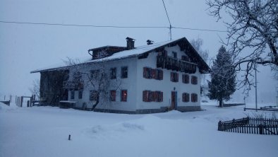 Haus Schedler im Winter