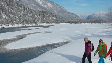 Winterwanderung am Lech entlang, © Gerhard Eisenschink