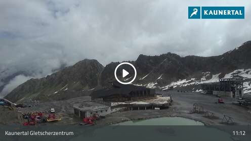 Webcam Kaunertaler Gletscherzentrum
