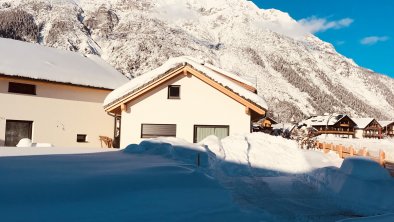 Chalet Gartenseite Süd