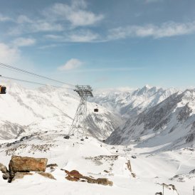 Eisgratbahn am Stubaier Gletscher, © Tirol Werbung/Gregor Sailer