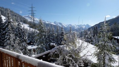 Aussicht vom Wohnzimmer Panoramawohnung