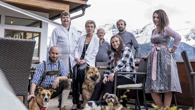 Familie Thurner und  Team