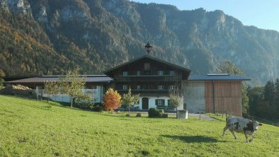 Selbstversorgerhütte Plafing im Sommer