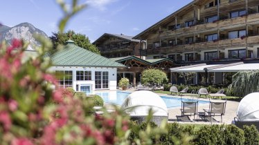 Garten Pool Hotel Pirchnerhof 4 Stern Hotel Tirol