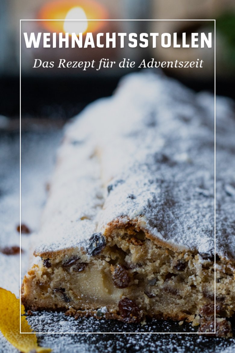 Rezept Weihnachtsstollen mit Marzipan