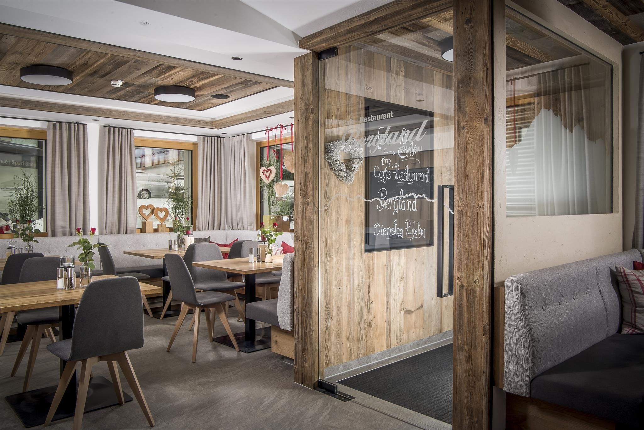 Restaurant Bergland von innen