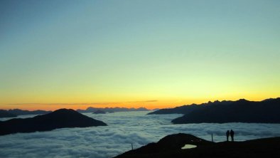 Sonnenaufgang Schönjoch Fiss