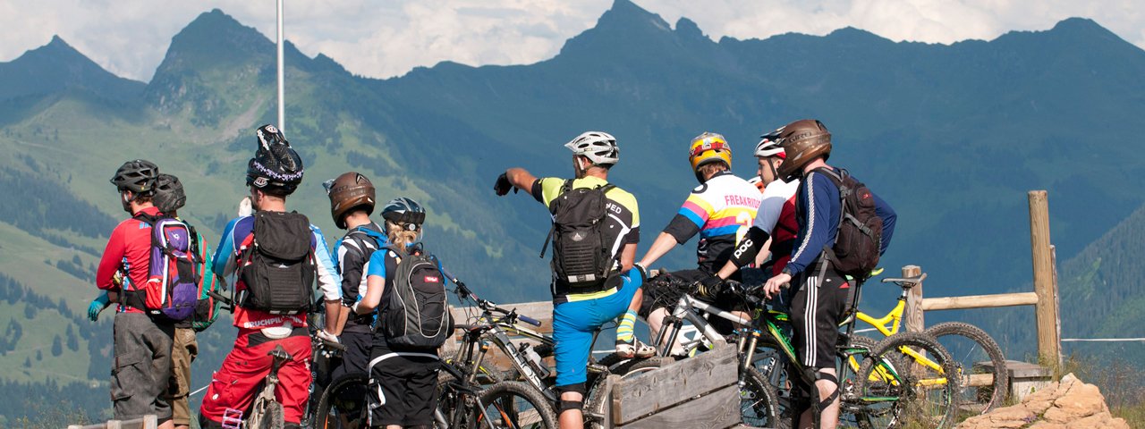 Bikeguiding in den Kitzbüheler Alpen, © Tirol Werbung/Michael Werlberger