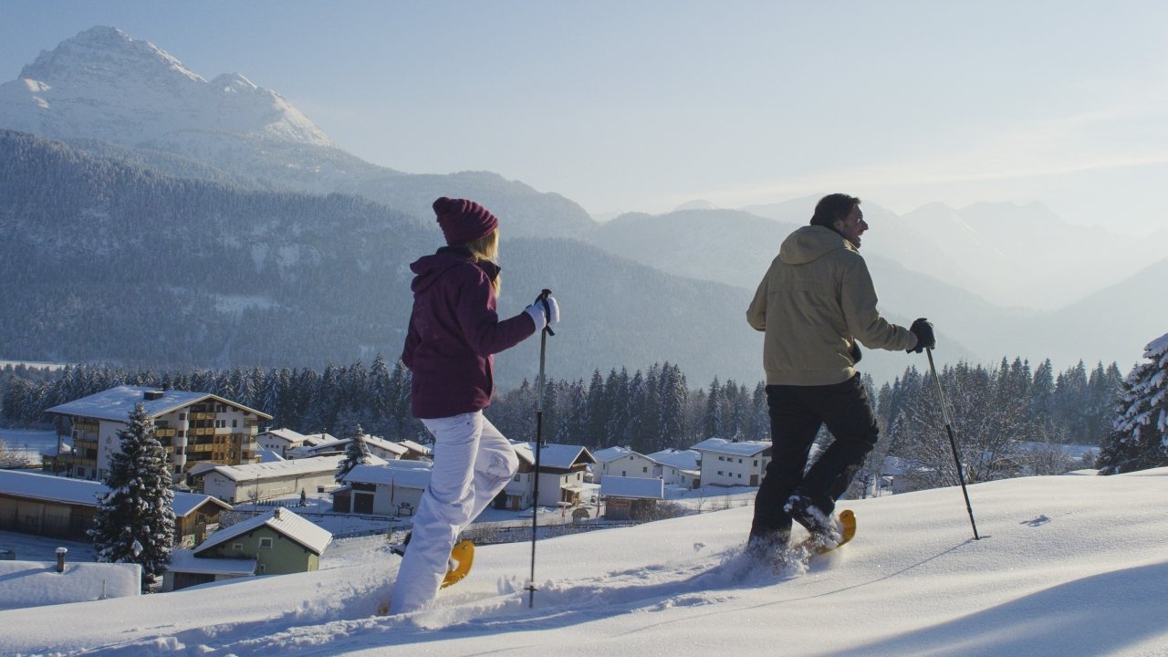 Wängle im Winter, © Naturparkregion Reutte/Robert Eder