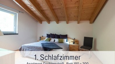 Schlafzimmer Im Dachgeschoß, © Elke Holzknecht