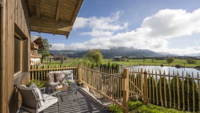 Terrasse Chalet Seeblick