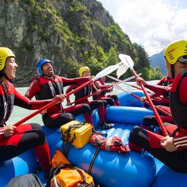 Rafting in der Imster Schlucht, © Area47